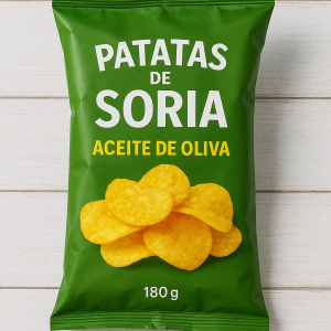 Patatas de Soria Aceite de Oliva, 180gr